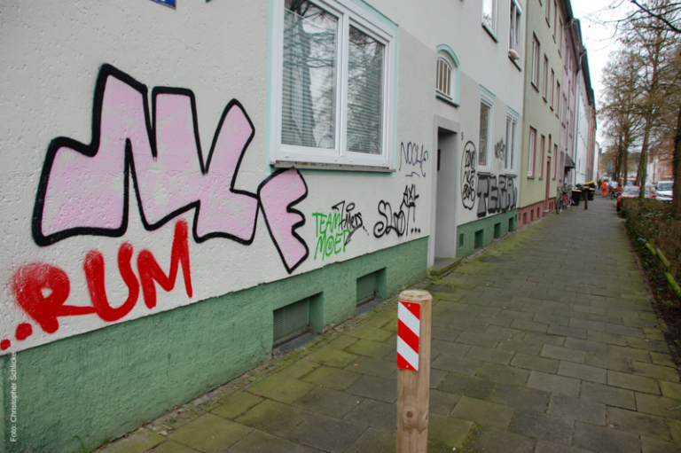 Stadt soll aktiver gegen Graffiti-Schmierereien vorgehen 