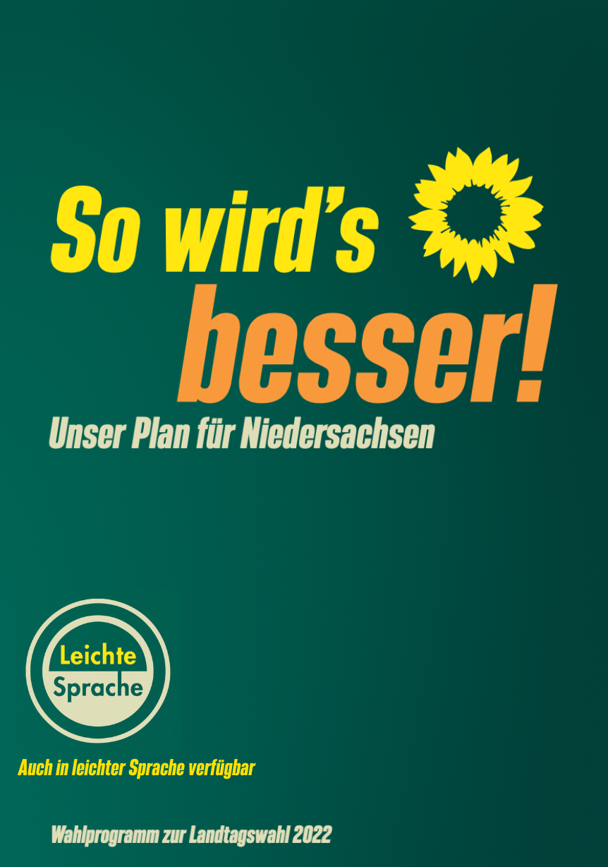 Wahlprogramm zur Landtagswahl