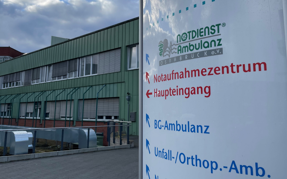 Nahaufnahme der Klinik